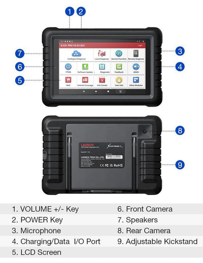 Launch X-431 ProS V Professional Scan Tool