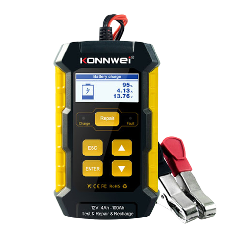 KONNWEI KW510 Battery Charger + Tester  + Repairer
