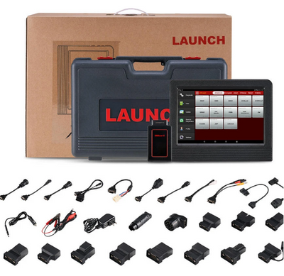 Launch X431 V+ With Truck & HD 24V Module Diagnostic Scan Tool Full System ECU Coding