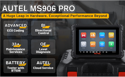 2023 Autel MaxiCom MK906 Pro Bi-directional Professional Scan Tool