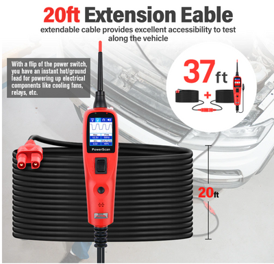 Autel PS100 PowerScan Electrical Diagnostic Tool Electrical Circuit Probe